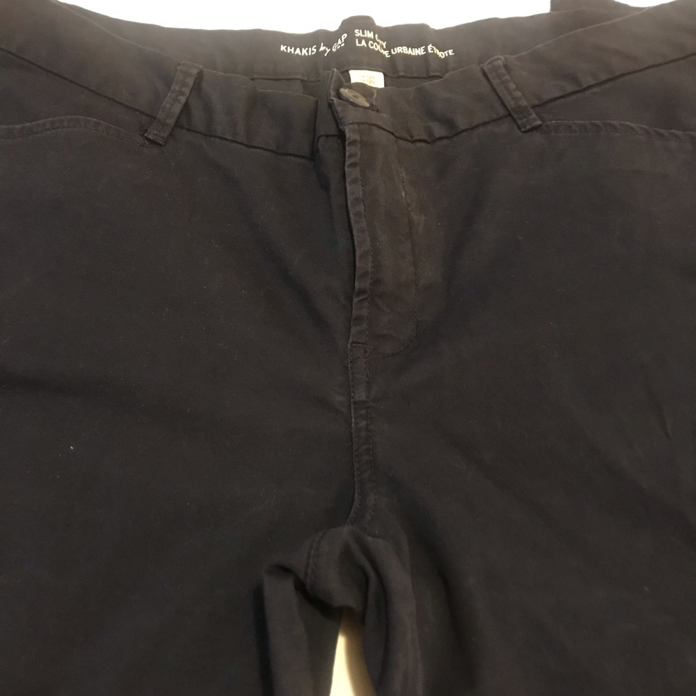 Dark Blue Khakis by GAP pants